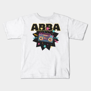 Abba Vintage old 90s Kids T-Shirt